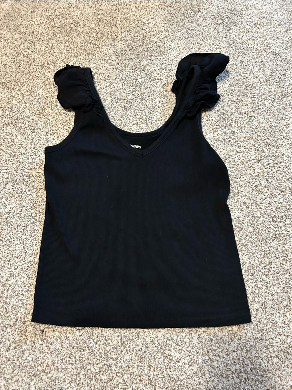 Old Navy Ruffle Sleeve Tank Top M